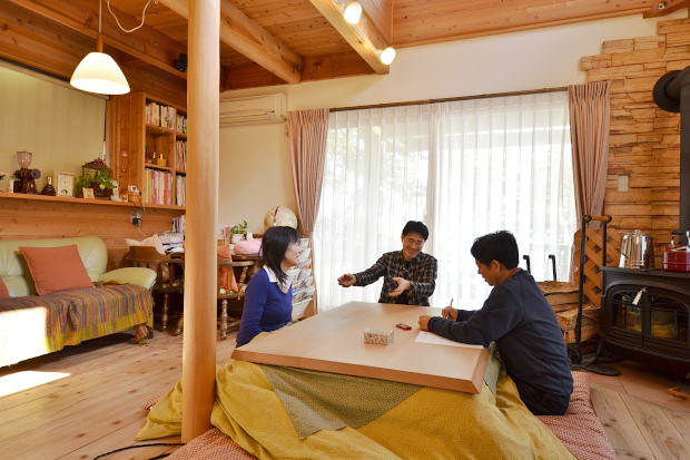 LDに大きな吹き抜け