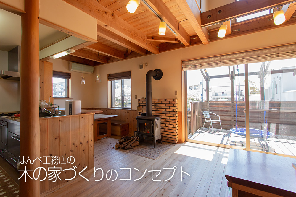 滋賀県大津市のはんべ工務店の家づくりコンセプト