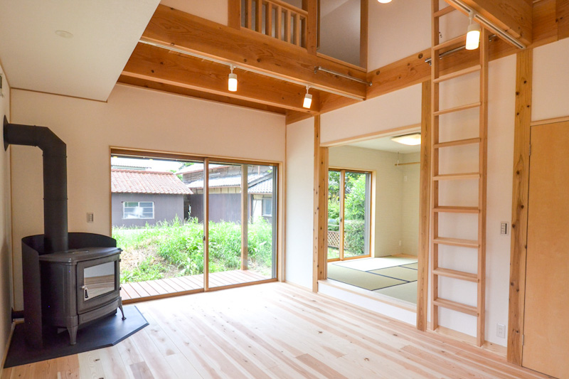 滋賀県の木の家専門工務店平屋の事例