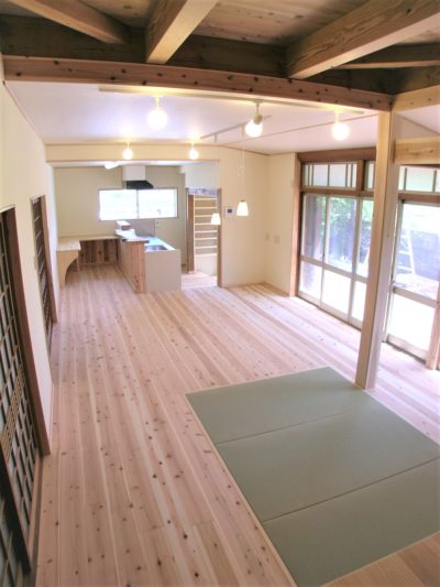 古民家リノベーションの施工事例
