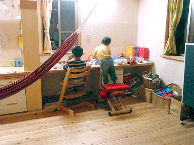 子供部屋の実例 一緒に成長する 住実香の家 滋賀県はんべ工務店ブログ