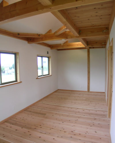子ども部屋はひとまず大きな一部屋に