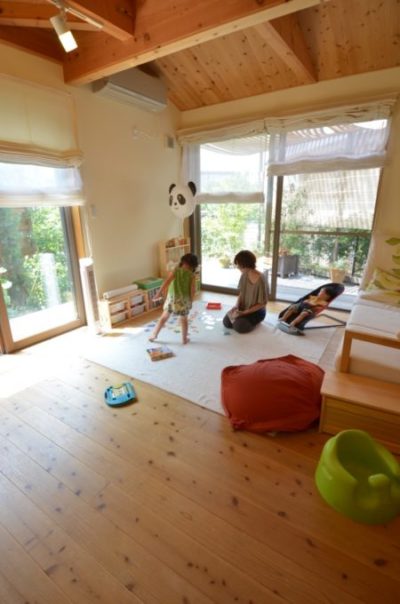 天井は杉のあらわし