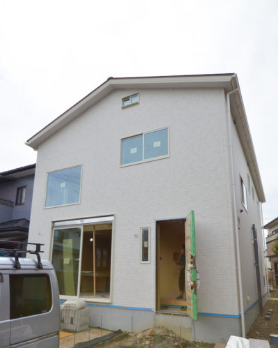 栗東市新築工事現場 外観