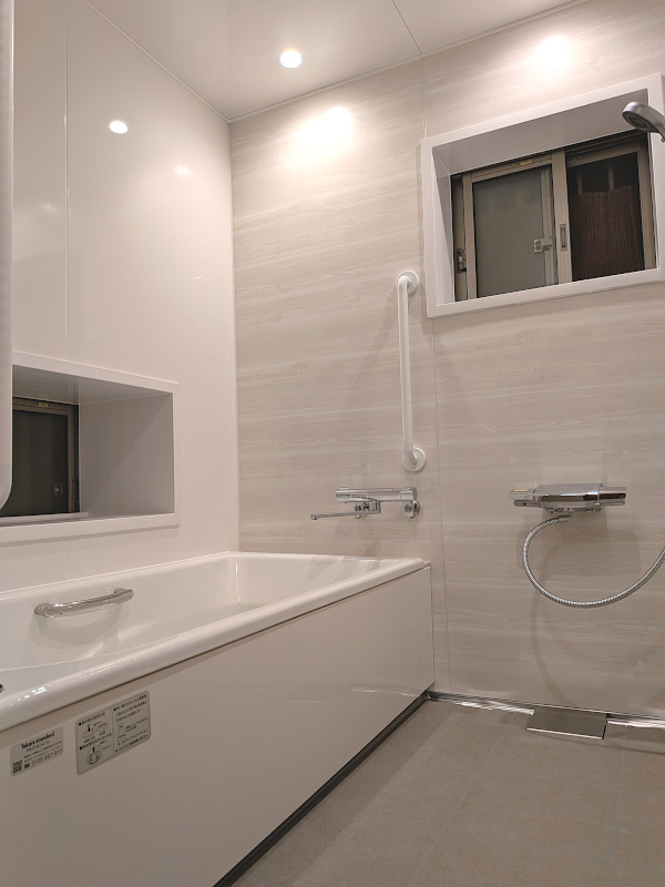 工事後のユニットバス